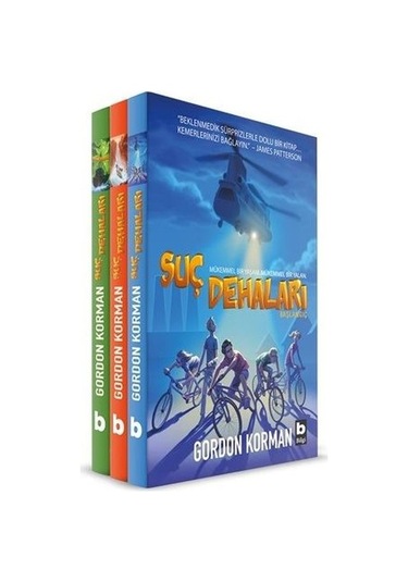 Suç Dehaları Serisi - 3 Kitap Takım - Gordon Korman - Bilgi Yayınevi
