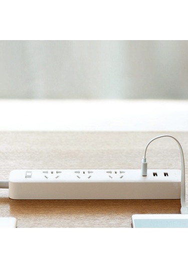 Novahub Xiaomi Hızlı Şarjlı 3 Usb Portlu Taşınabilir Uzatma Kablosu - Siyah, Güvenli Ve Kolay Kullanılabilir Şarj Çözümü