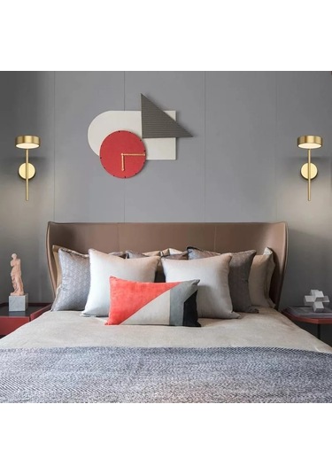 Simaavize Modern Copper Led Aplik Altın