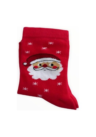 6 ADET YILBAŞI FİGÜRLÜ SOKET ÇORAP