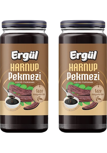 Ergül Harnup Keçiboynuzu Pekmezi 600 Gr Cam X 2 Adet