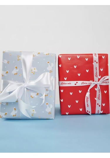Riota Hediye Ambalaj Kağıdı Kalp Şeklinde 60x87,5 Cm 2 Adet 210963981