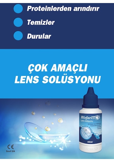 Blefaritto Lens Solüsyonu 6x60 Ml 3 Adet