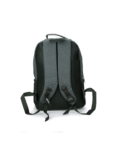 Strong Tablet Laptop Bölmeli Okul Çantası Koyu Gri