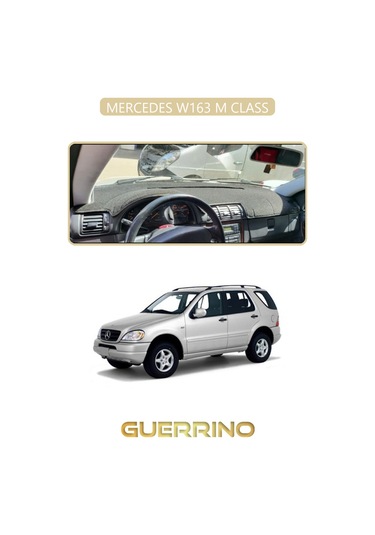 Mercedes W163 M Classtorpido Koruma Halısı Bej Kenar Uyumlu