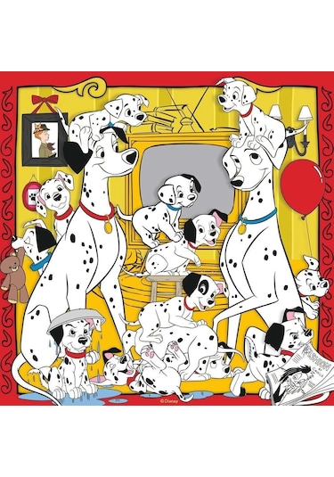Ravensburger Walt Disney Hayvanlar Puzzle 3 X 49 Parça
