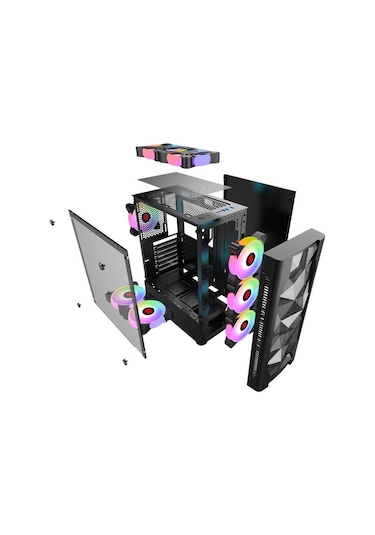 Dagmor BNGi78G  003002 i7-7700 16 GB 500 GB Nvme SSD 8 GB GPU 27' Curved Masaüstü Oyuncu Bilgisayarı