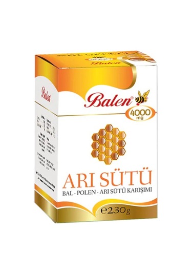 Balen 4000 MG Arı Sütü Bal Polen Karışımı 230 G
