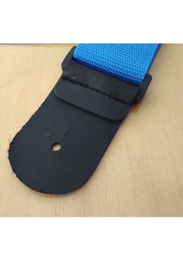 Raymond Joes Rj100Bl Gitar Askısı Polipropilen Deri Başlı