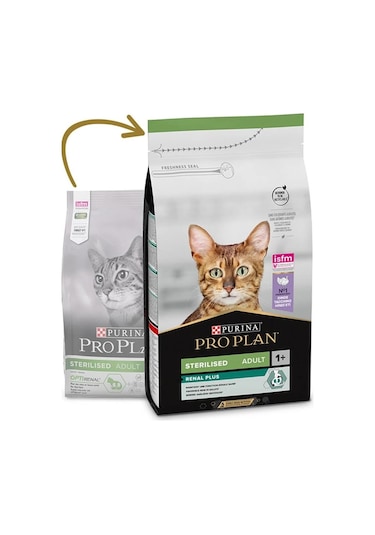 Purina Pro Plan Sterilised Hindi Etli Kısırlaştırılmış Yetişkin Kedi Maması 1500 G