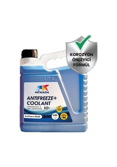 Oto Motto Newada Süper Mavi Antifiriz -56 C 3 Lt Mavi