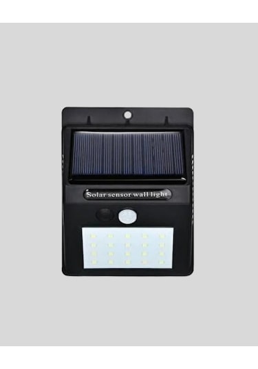 Solar Led Bahçe Aydınlatma Hareket Sensörlü, Güneş Paneliyle Şarj Olan, Ip65 Dayanıklı Çok Renkli