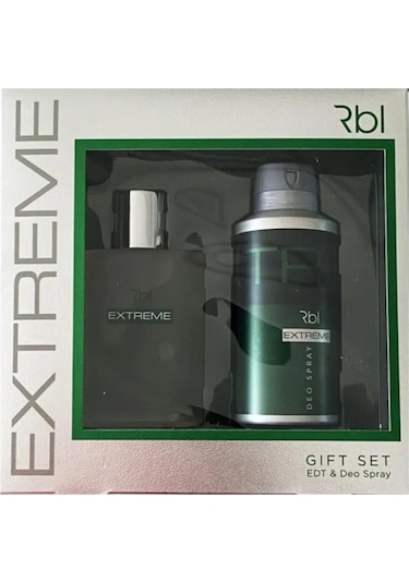 Rebul Extreme Erkek Parfüm EDT 50 ML + Extreme Erkek Sprey Deodorant 150 ML