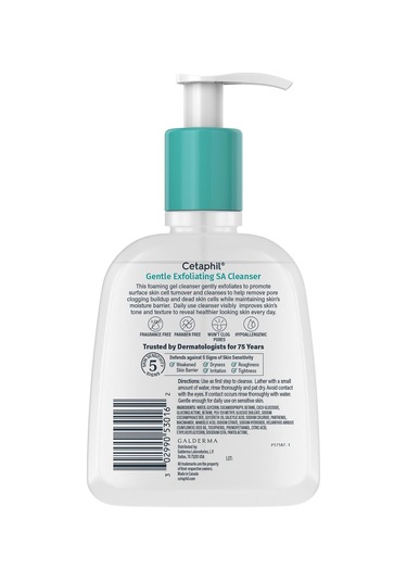 Cetaphil Gentle Exfoliating Sa Cleanser 237 ML