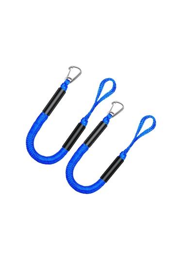 2 Adet 60 Cm Kancalı Esnek Bağlama Kayışı 816 Kg - Atv, Tekne, Pikap İçin