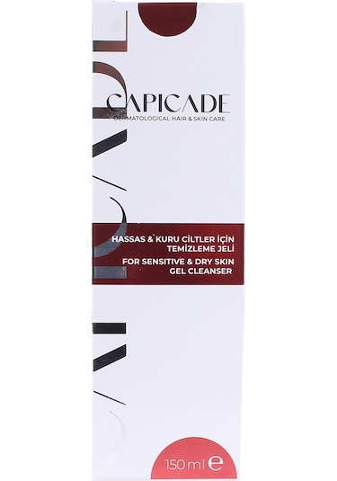 Capicade Hassas ve Kuru Ciltler İçin Temizleme Jeli 150 ML