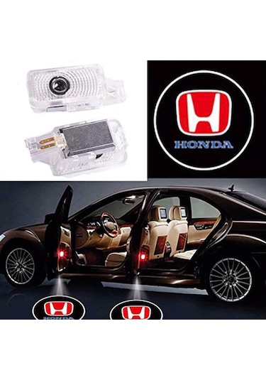 Autogp Honda Civic Fb7 Kapı Altı Işık Lazer Led Logo Hoşgeldin Aydınlatması 1 Çift/kutu