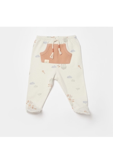 Biorganic Teach Me Patikli Pantolon Kiremit- Mint Yeşil Kiremit - Mint Yeşili