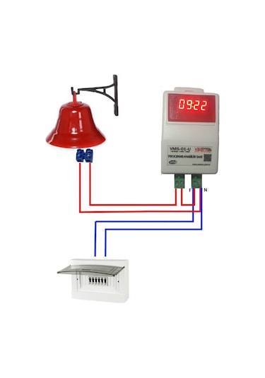 Fabrika Vardiya Paydos Mola Zil Sistemi