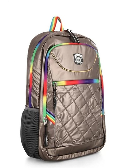 Young 51518 Okul Sırt Çantası Bronz Çok Renkli