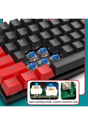 Forev FV-301 Mavi Switch Mekanik Oyuncu Klavye