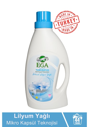 Ega Kimya Çamaşır Yumuşatıcısı 5 x 1040 ML