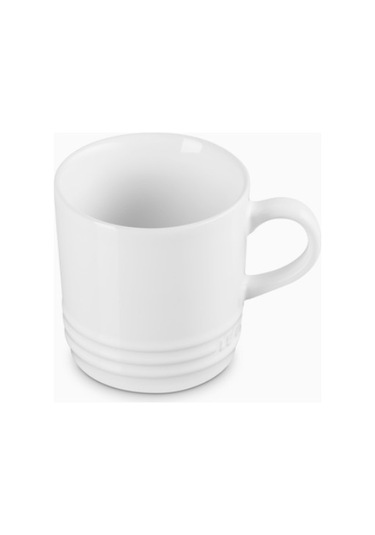 Le Creuset Seramik Cappuccino Kupası Lüks Ve Zarif Kupalar Beyaz 16