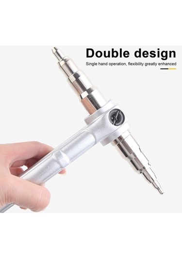 Ebitda Klima Bakımı İçin Ergonomik Çinko-demir Tüp Genişletici, Kaymaz Tutma Yüzeyli, 6-22mm Çap İçin