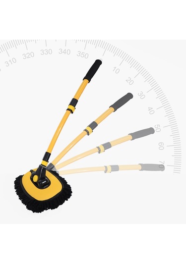 Cbtx Global Ls-426 Araba Yıkama Fırçası Paspas Seti Uzun Kutuplu Duster Yıkama Temizleme Aksesuarları
