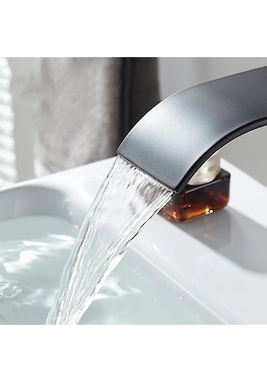 Maoyaya Banyo Bakır Çekirdek Şelale Havzası Musluğu - Paslanmaz Çelik, Çok Renkli Seçenek Çok Renkli