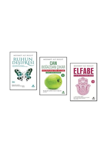 Ruhun Deşifresi , Can Boğazdan Çıkar ve Elfabe 3 Kitap Set - Mehm
