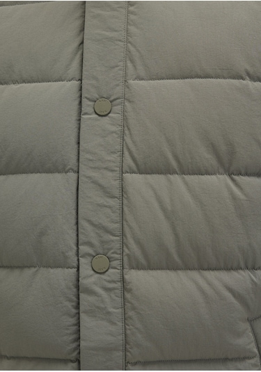 Mavi - Yeşil Şişme Mont 0110599-85485 Yeşil