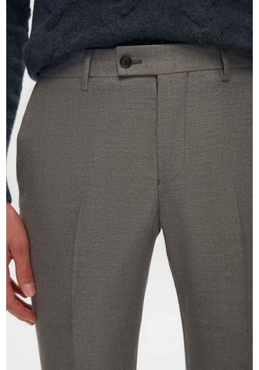 Twn Gri Gabardin Kumaş Pantolon 3ef03hc083451 Gri