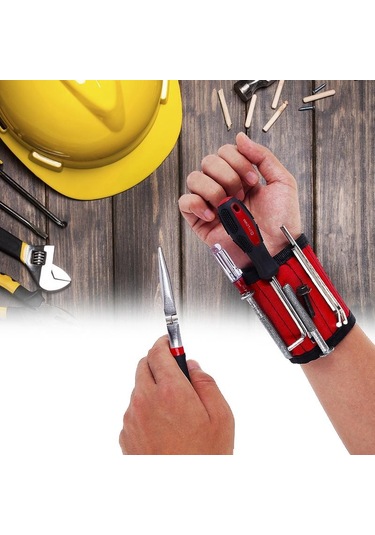 Manyetik Mıknatıslı Bileklik Matkap Ucu Organiser Bileklik