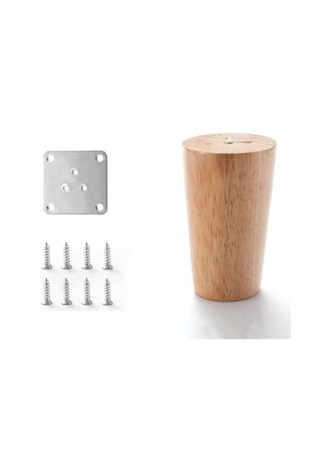 Adet Masif Ahşap Kanepe Ayağı, Koltuk Ve Komodin İçin Mobilya Ayağı Seti Diğer