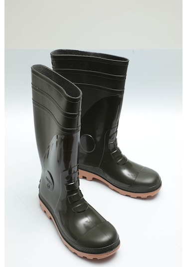 Gezer Kışlık Erkek Çelik Burun Çelik Taban Çizme Haki