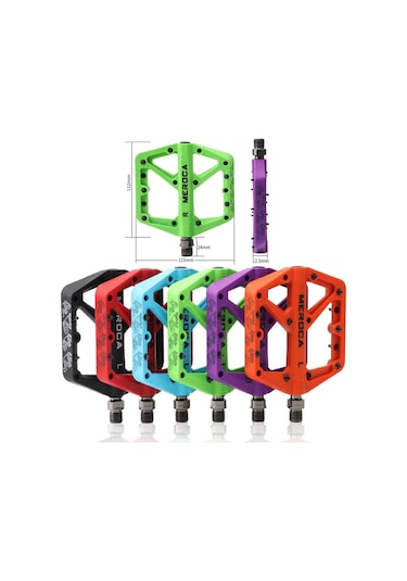 Suntek Bisiklet Dağ Bisikleti Pedalları Bmx Mühürlü Rulman 9