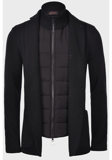 Gran Sasso Erkek Ceket 57199 24616 099 Siyah Siyah