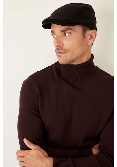 Kaşe Ingiliz Model Kasket Flat Erkek Şapka Cp230