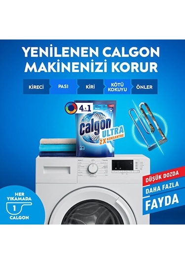 Calgon Çamaşır Makinesi Toz Kireç Önleyici 250 G