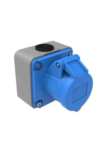 Bemis IP44 CEE Norm 3/16A Duvar Priz 220V - 250V BC1-1403-2510
