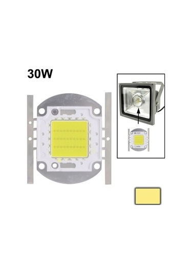 Novahub 30w Güçlü Beyaz Led Lamba, 2500lm Işık Akışı Beyaz