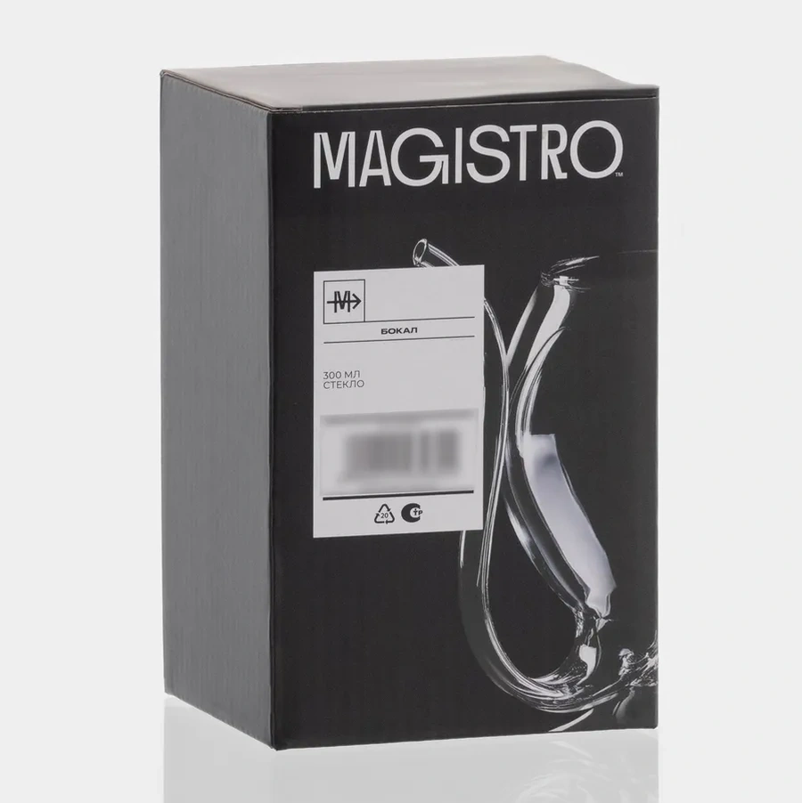Magistro 300 Ml "pantera" Şarap Bardağı, Cam 139713317 Beyaz