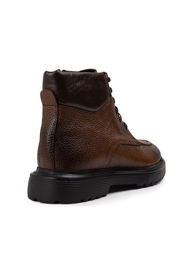 Deery Hakiki Deri Taba Rengi Erkek Bot - 01929mtbae01 Taba
