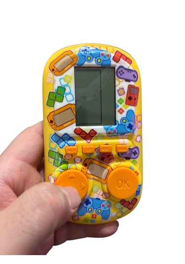 Elektronik Mantık Oyunu Nostaljik Tetris Telefon Görünümlü El Ata