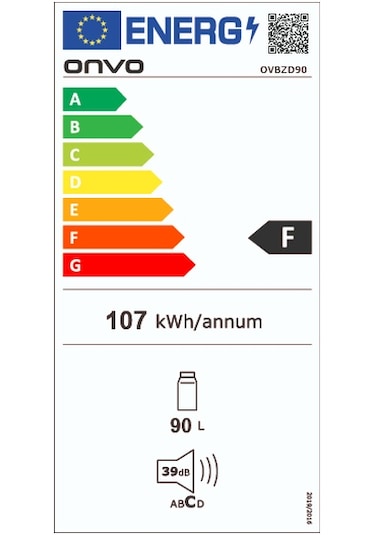 Onvo OVBZD90 90 LT Mini Buzdolabı