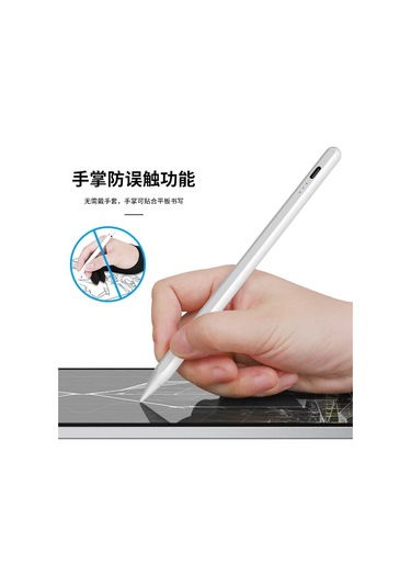 Reedark İpad İçin Yüksek Hassasiyetli Dokunmatik Kalem, Pil Göstergeli, Spiral Uçlu Pencil 2 Uyumlu