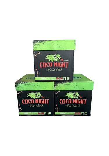 Coco Night Küp Nargile Kömürü 3 KG