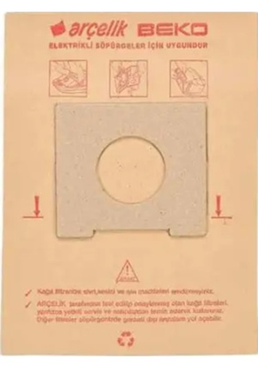 Magic Bags/ Mite Buster Ve Arçelik Uyumlu S950-s959-s6960-s6970-bks9509-9507-9595 Uyumlu Toztorbası