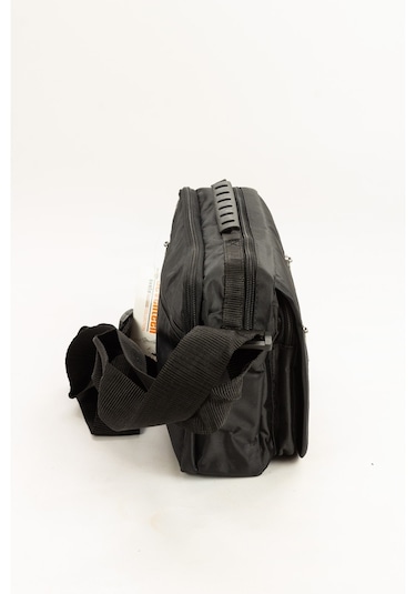 Imperteks Su Geçirmez Kumaş Seventeen Çok Gözlü Postacı El Ve Omuz Çantası Siyah 2247 Siyah